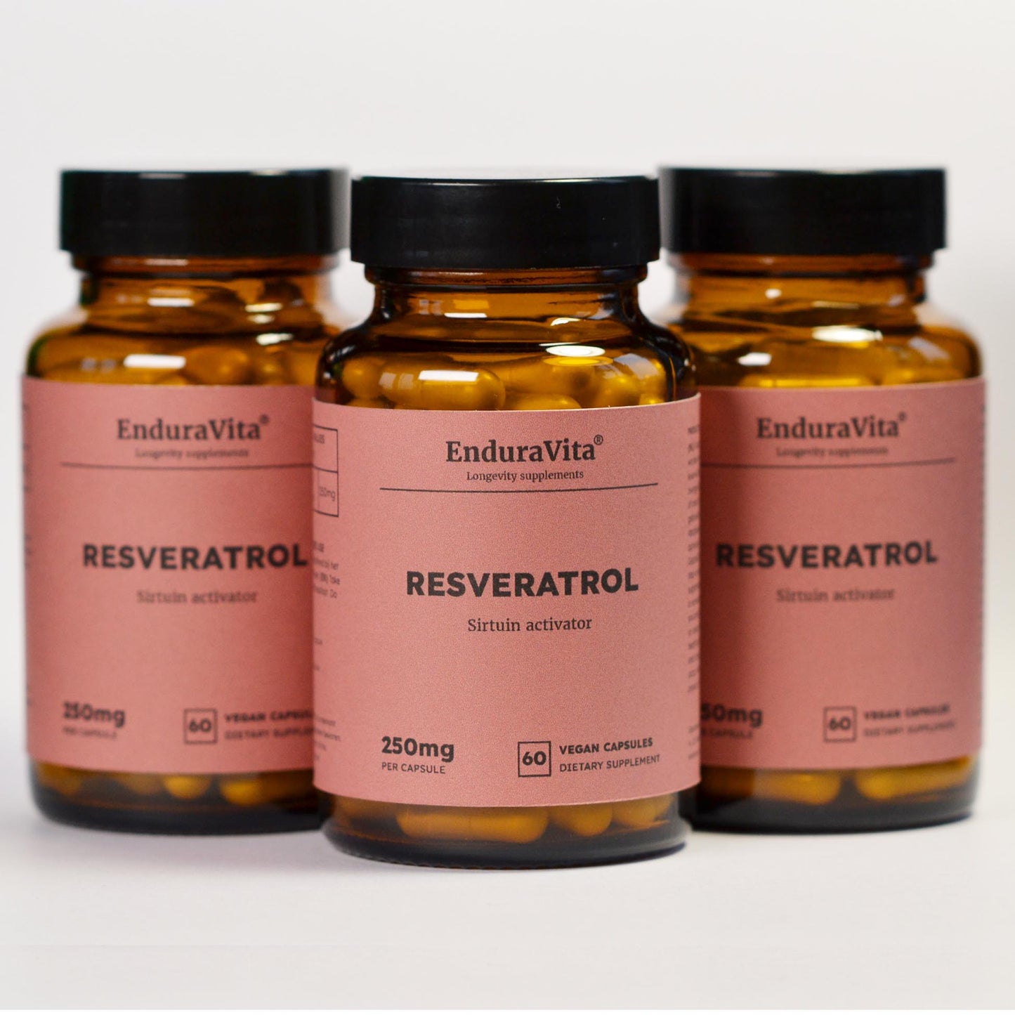 Kapsle resveratrolu 250 mg