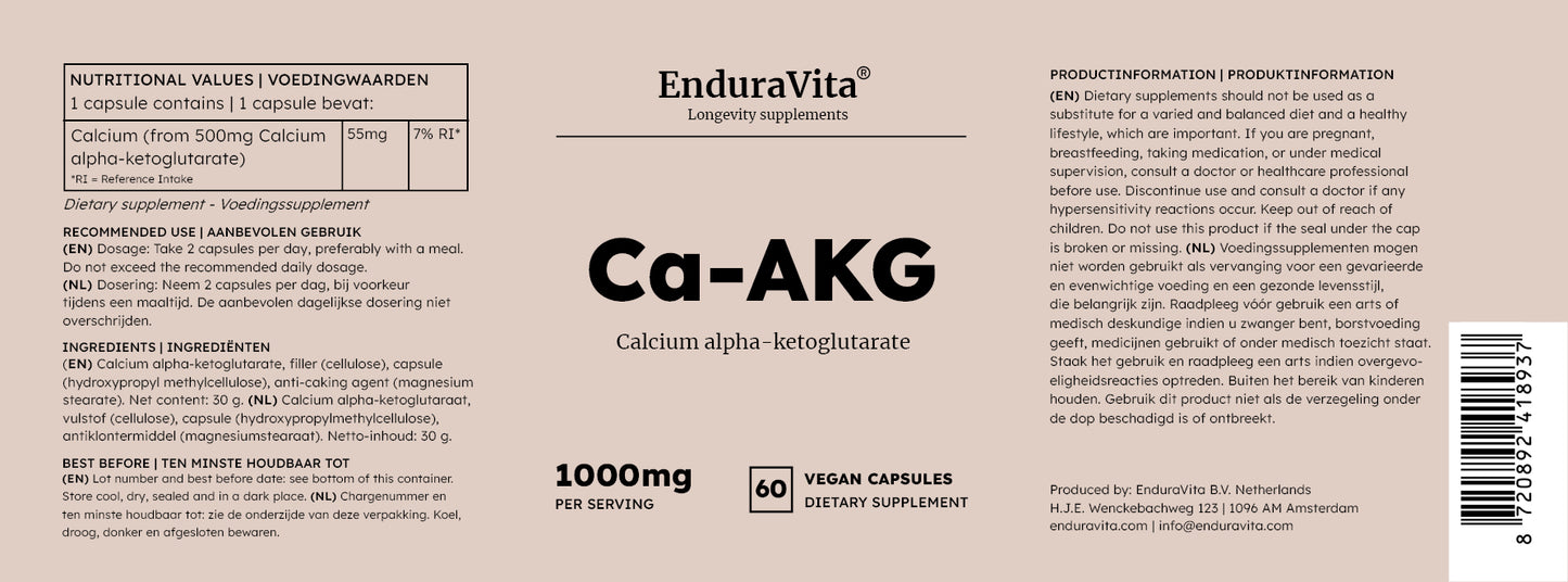 Doplněk Ca-AKG 60x500mg